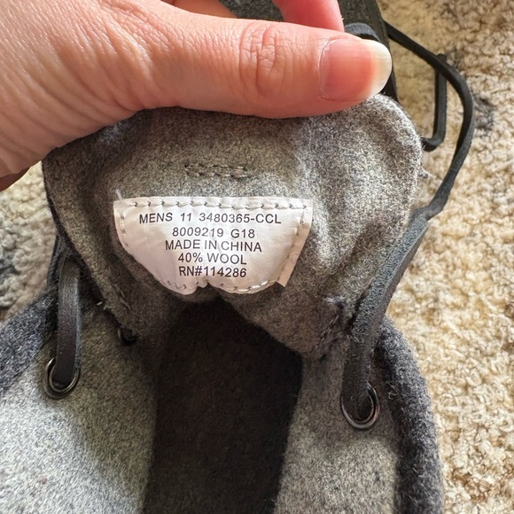 Frye Men’s High Top Wool Sneakers - Picture 6 of 7